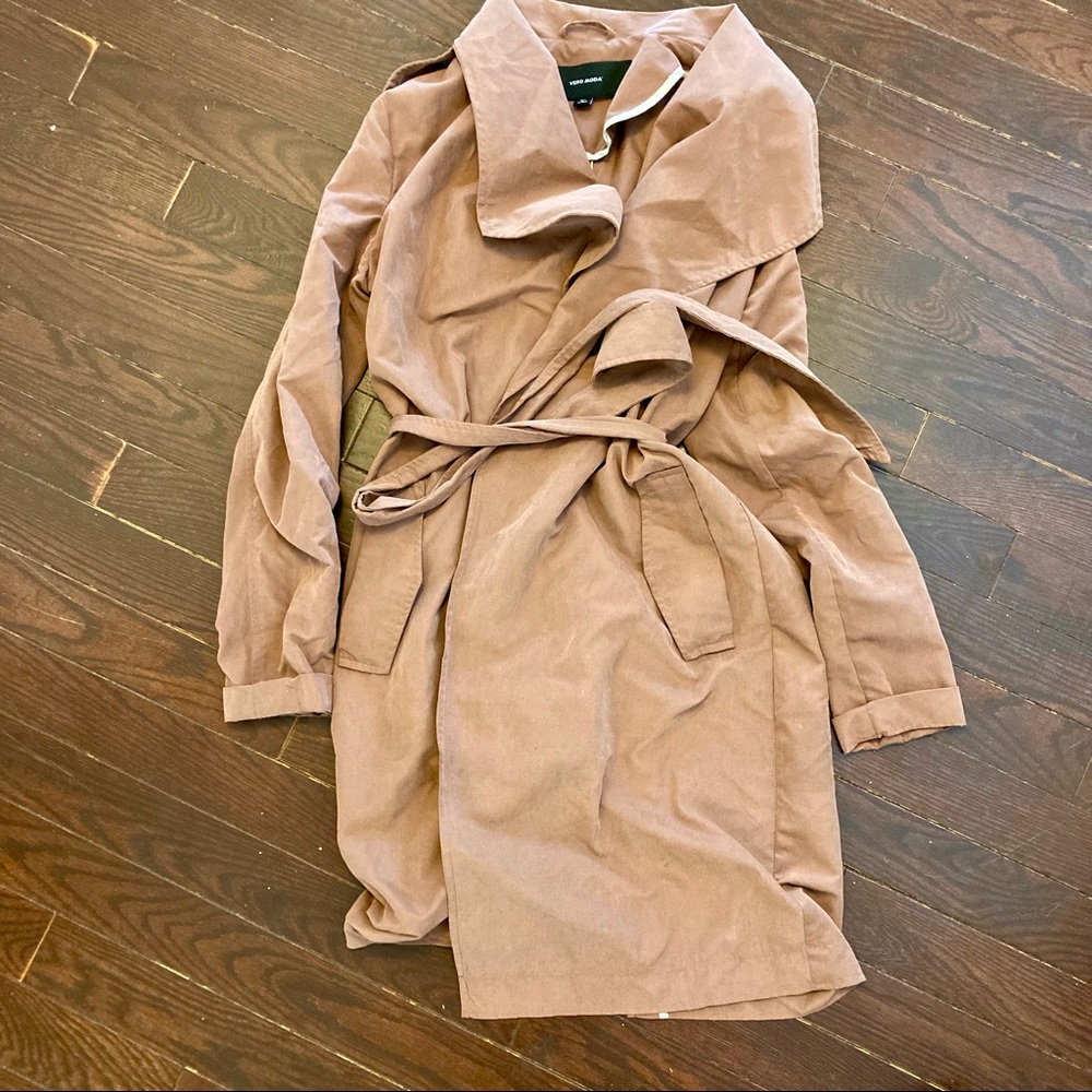 Vero Moda light jacket in gorgeous rich mauve pink xs